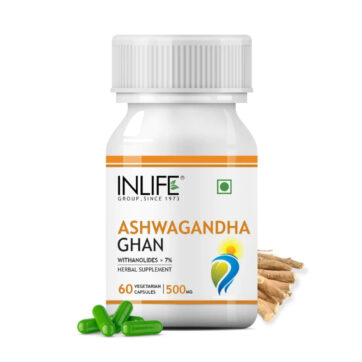 Inlife Ashwagandha Ghan Capsule Для Иммунитета