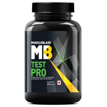 MuscleBlaze Test Pro Натуральный Бустер Тестостерона
