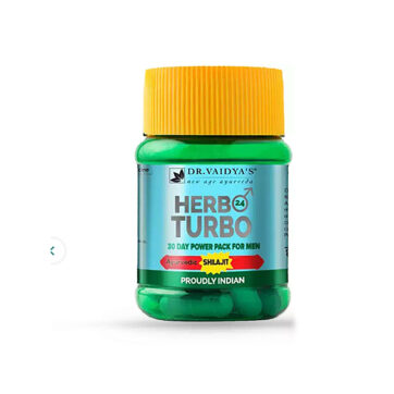 Dr.Vaidya's Herbo 24 Turbo Capsule Для Мужского Здоровья