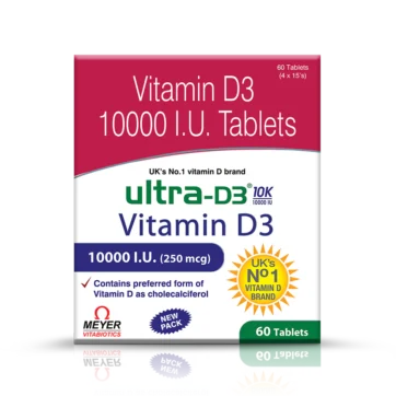 Ultra D3 10K - 60 Tablets Для облегчения течения диабета