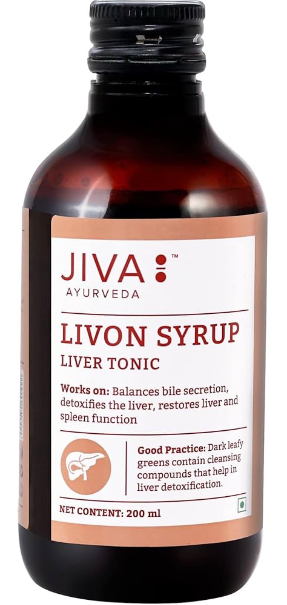 Livon Jiva (Сироп) Для Печени Улучшает пищеварение 🌿 200 мл