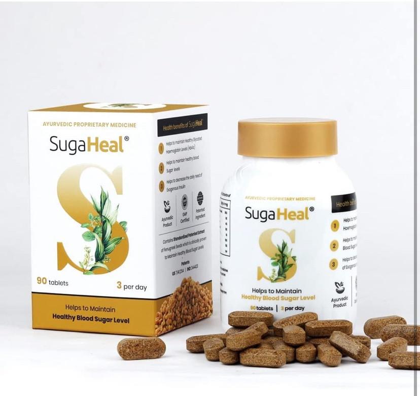 Sugaheal: Аюрведическая формула для контроля сахара в крови 90 таблеток