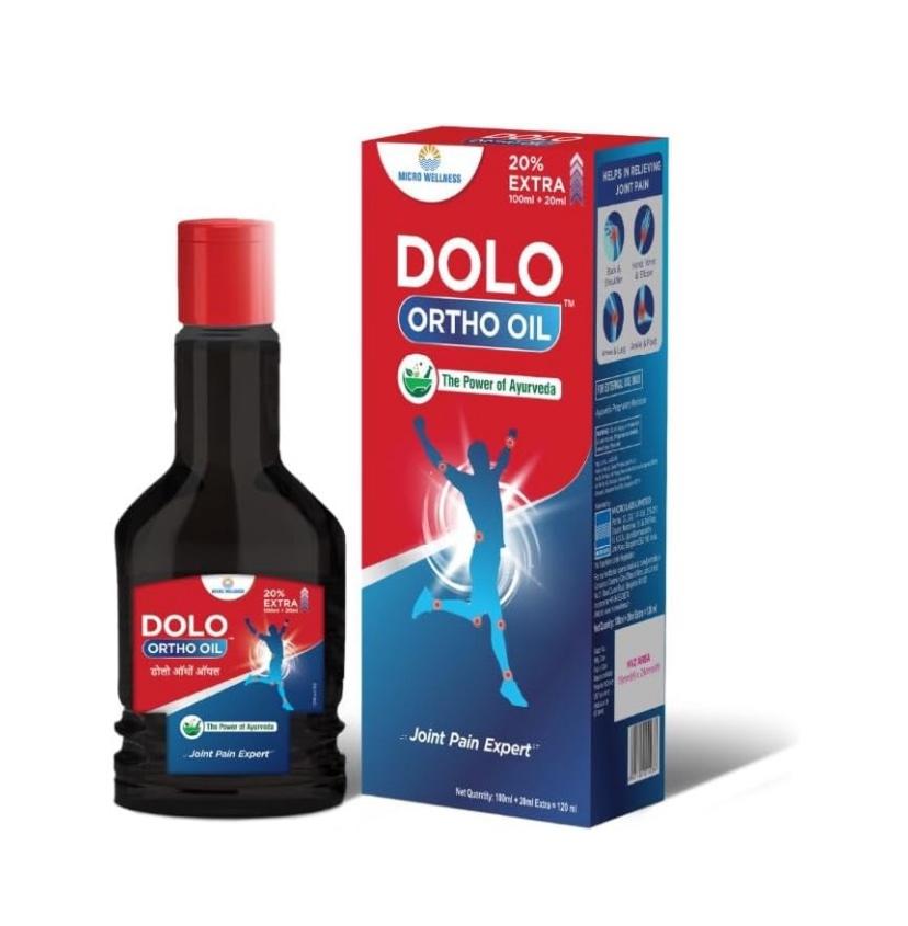 Dolo Ortho Oil — Масло для снятия боли в суставах и мышцах