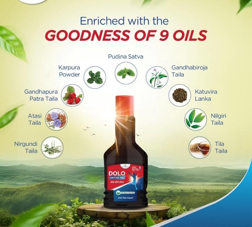 Dolo Ortho Oil — Масло для снятия боли в суставах и мышцах — изображение 3