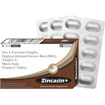 Zincasin +Plus — Комплекс для восстановления слизистой ЖКТ и защиты желудка