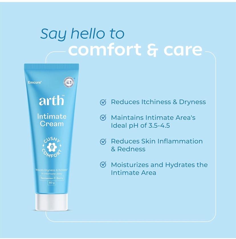 ARTH Intimate Cream — Крем для ежедневного ухода за интимной зоной -120ml — изображение 4