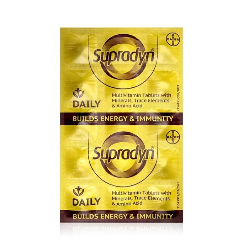 Supradyn Daily Поливитамины + Минералы, 30 таблеток — изображение 2