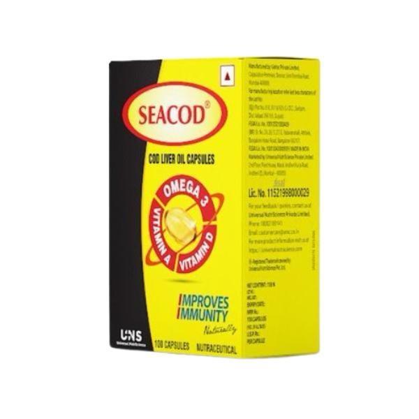 Seacod Капсулы с Рыбьим Жиром, 100 шт. 🌊 — изображение 2