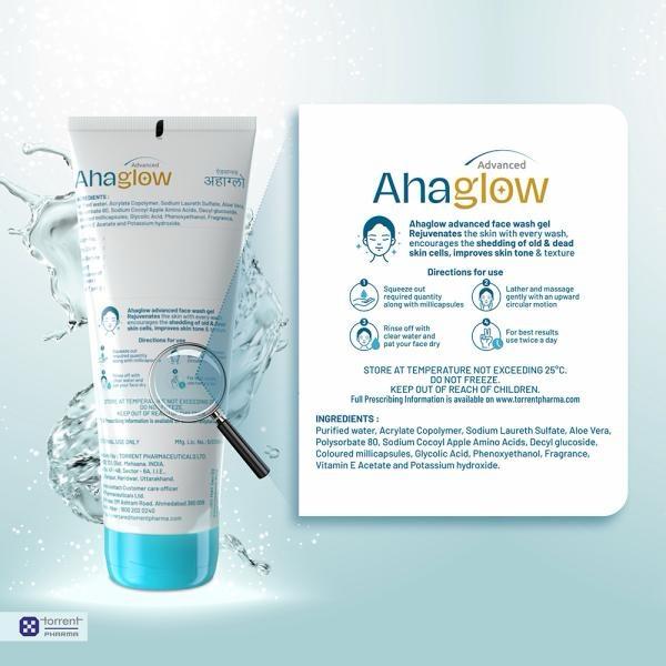 AHAGLOW ADVANCED FACE WASH Гель для умывания, 200 г ✨ — изображение 3