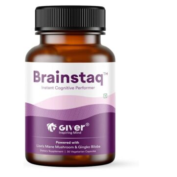 Brainstaq: Комплекс с грибом львиная грива для работы мозга 🧠