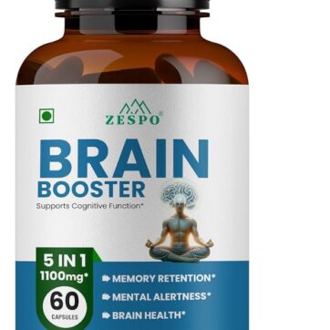 ZESPO Brain Booster 1100mg — мощный стимулятор мозга! 🧠 с грибами