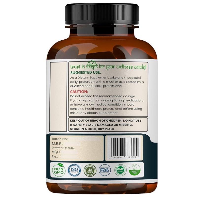 ZESPO Benfotiamine 450mg — высокобиодоступный витамин B1 для здоровья нервов и метаболизма! 🌿 — изображение 3