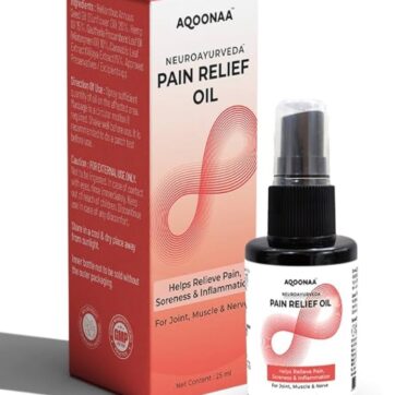 Спрей для снятия боли 💚 AQOONAA Natural Pain Relief-25 мл
