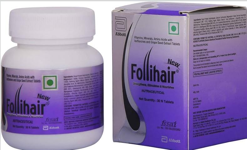 Для роста и здоровья волос. Follihair New — Nutraceutical . Биотин 💇‍♀️ 30 шт. — изображение 5