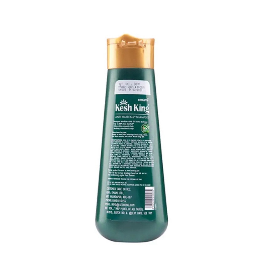 Kesh King Scalp and Hair Medicine — Аюрведический шампунь против выпадения волсов 🌿 340 ml — изображение 3