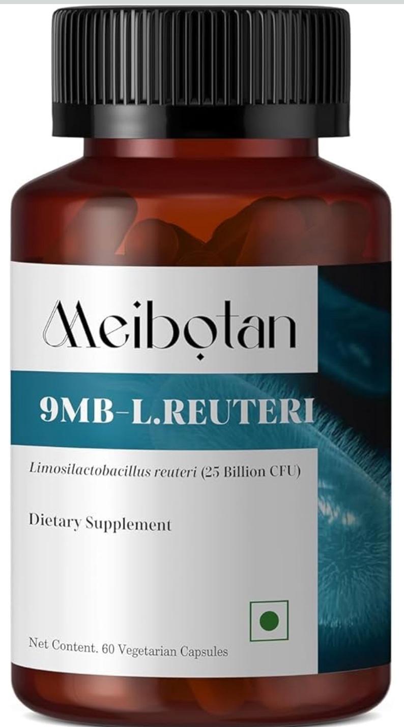MEIBOTAN Limosilactobacillus Reuteri 25 млрд | Для здоровья пищеварения и кишечника-60 кап. — изображение 2