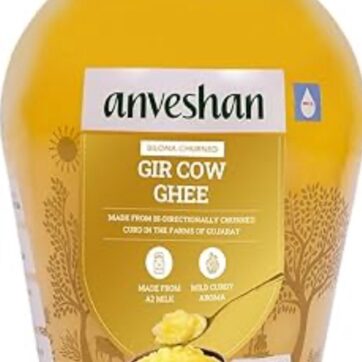 Гхи A2 из молока коровы Гир ANVESHAN, 1 литр 🐄