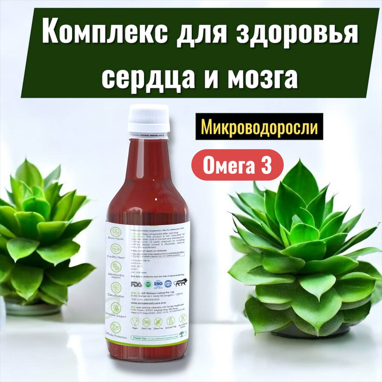 Аюрведический Комплекс для мозга и нервов